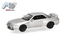 Herpa 87MC000092 - H0 - Nissan Skyline GTR32 - silber